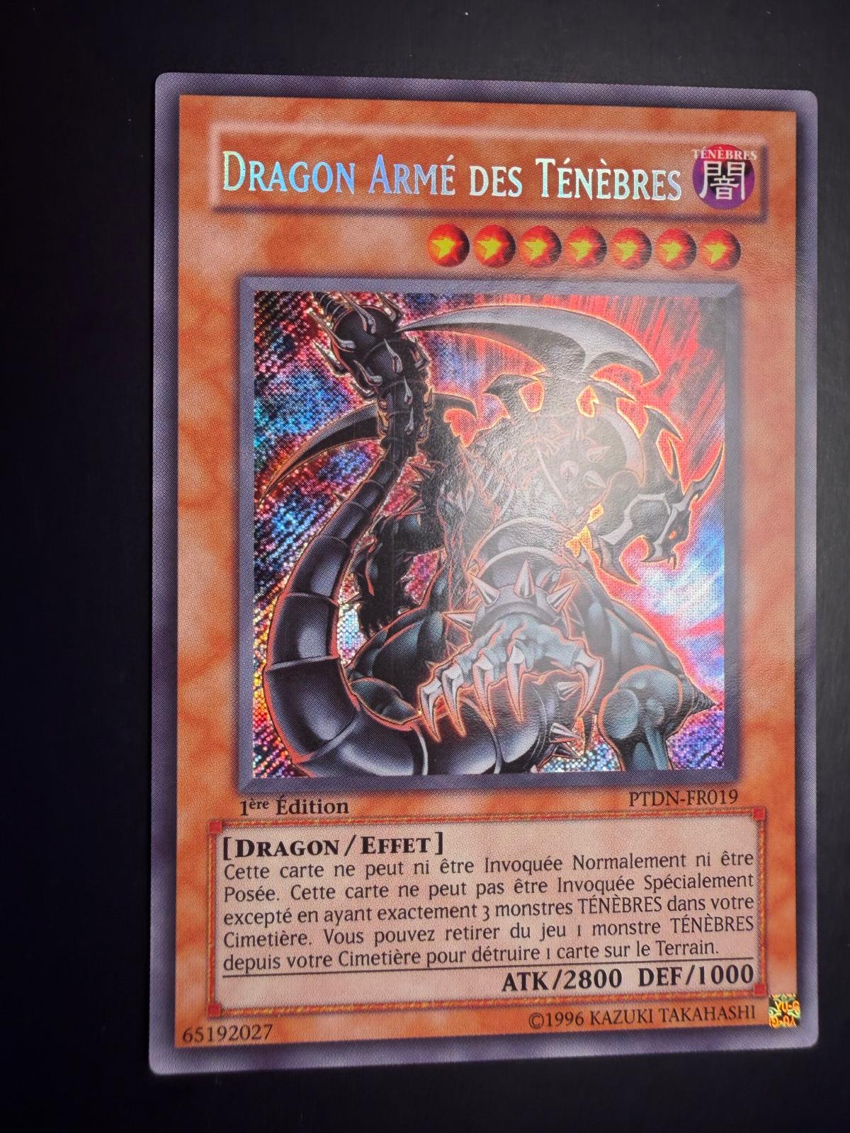 Dragon Armé Des Ténèbres