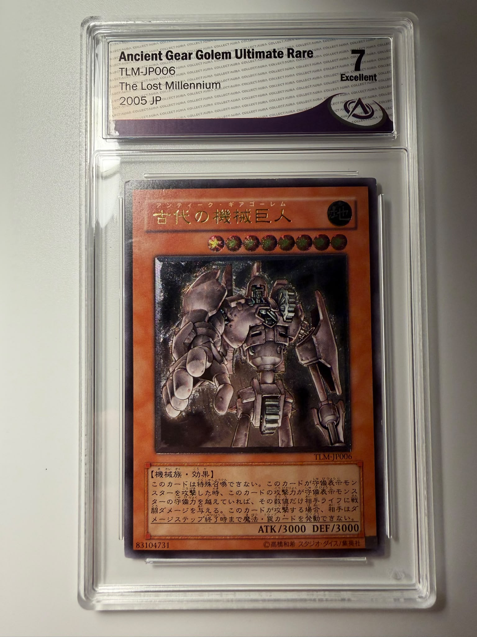 Golem Rouages Ancients