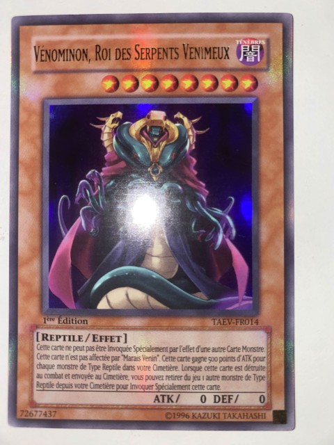 Venominon Roi Des Serpents Venimeux