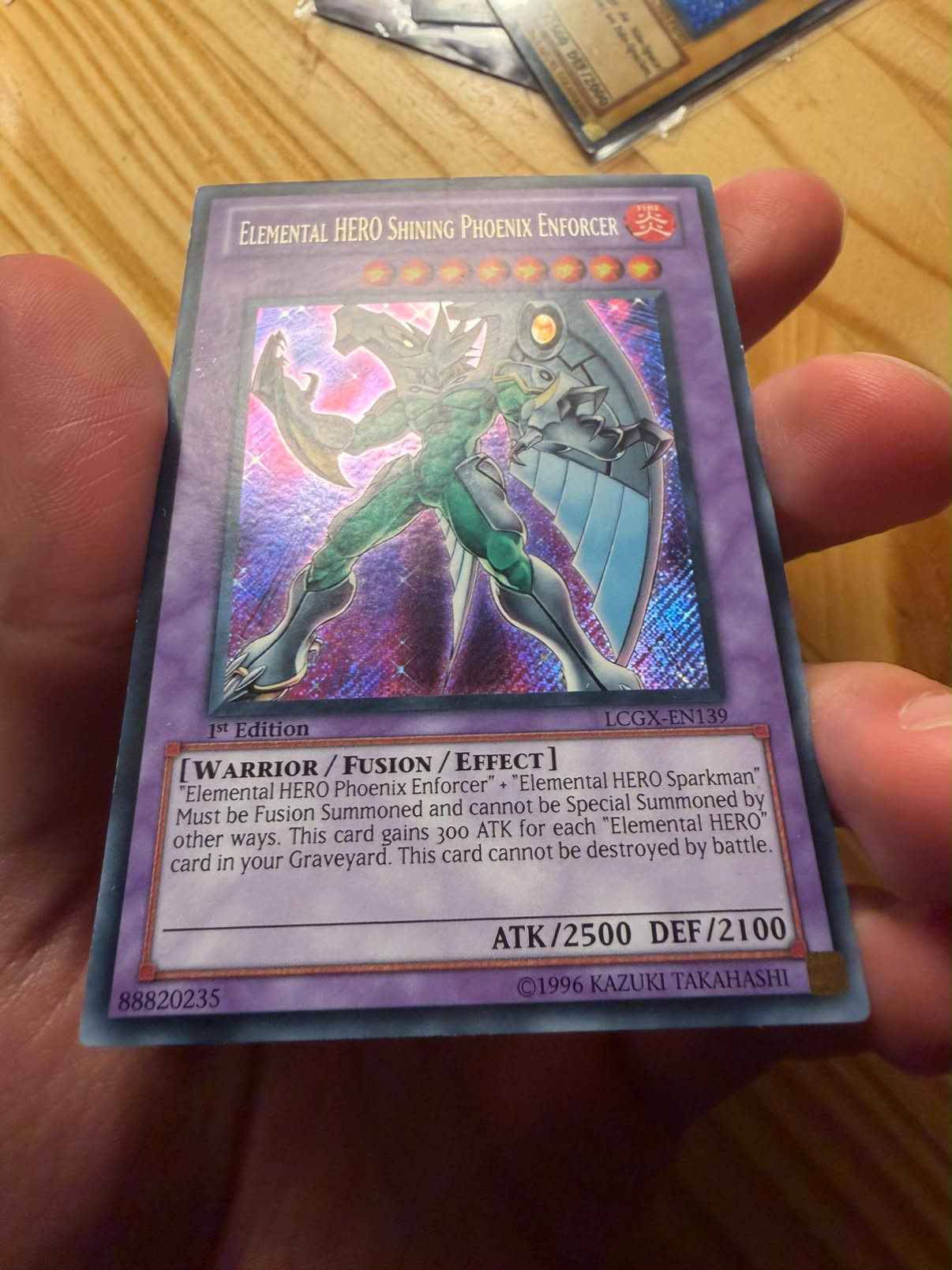 Elemental Hero Shininx Phoenix Enforcer