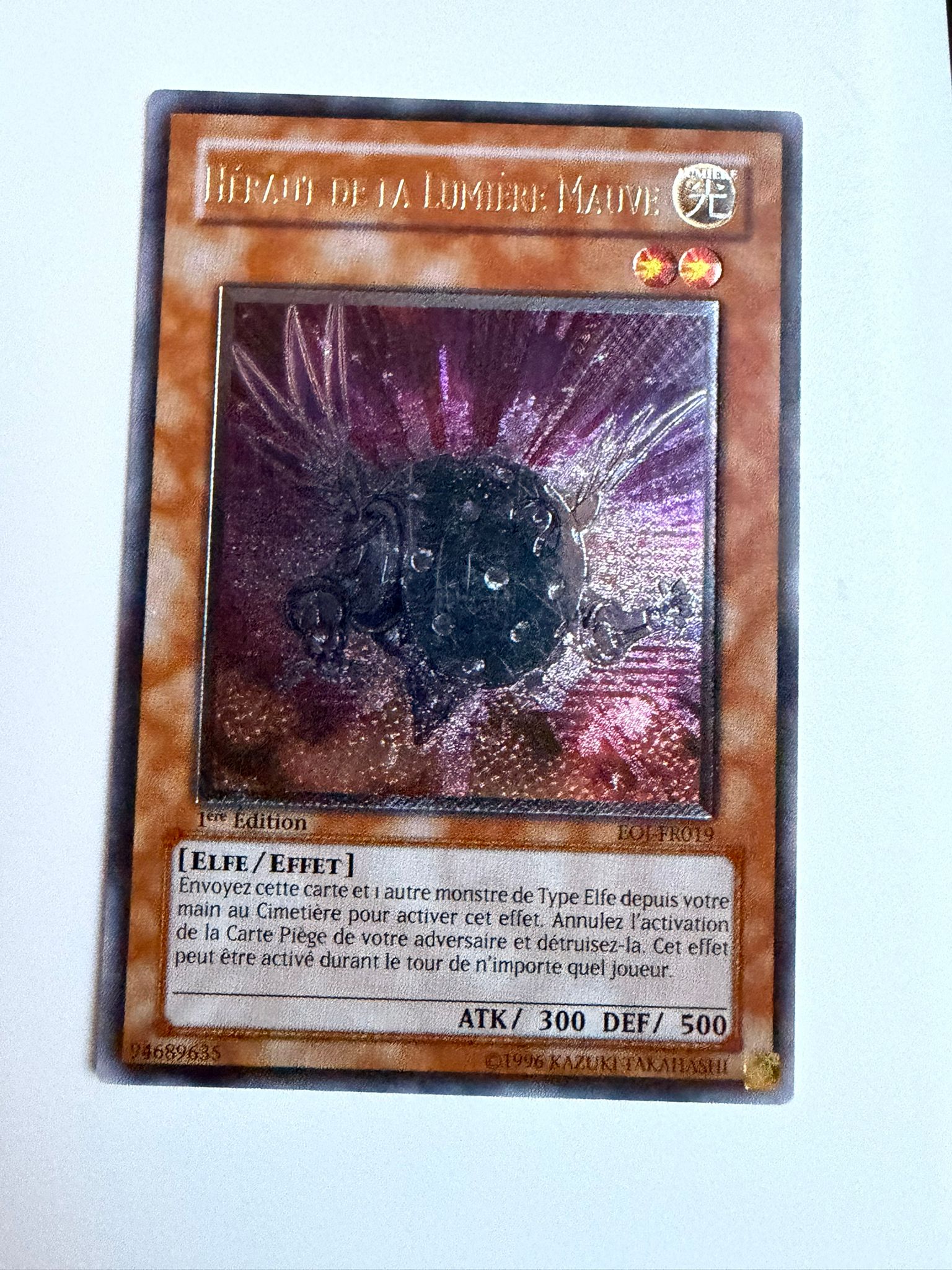 Héraut De La Lumière Mauve