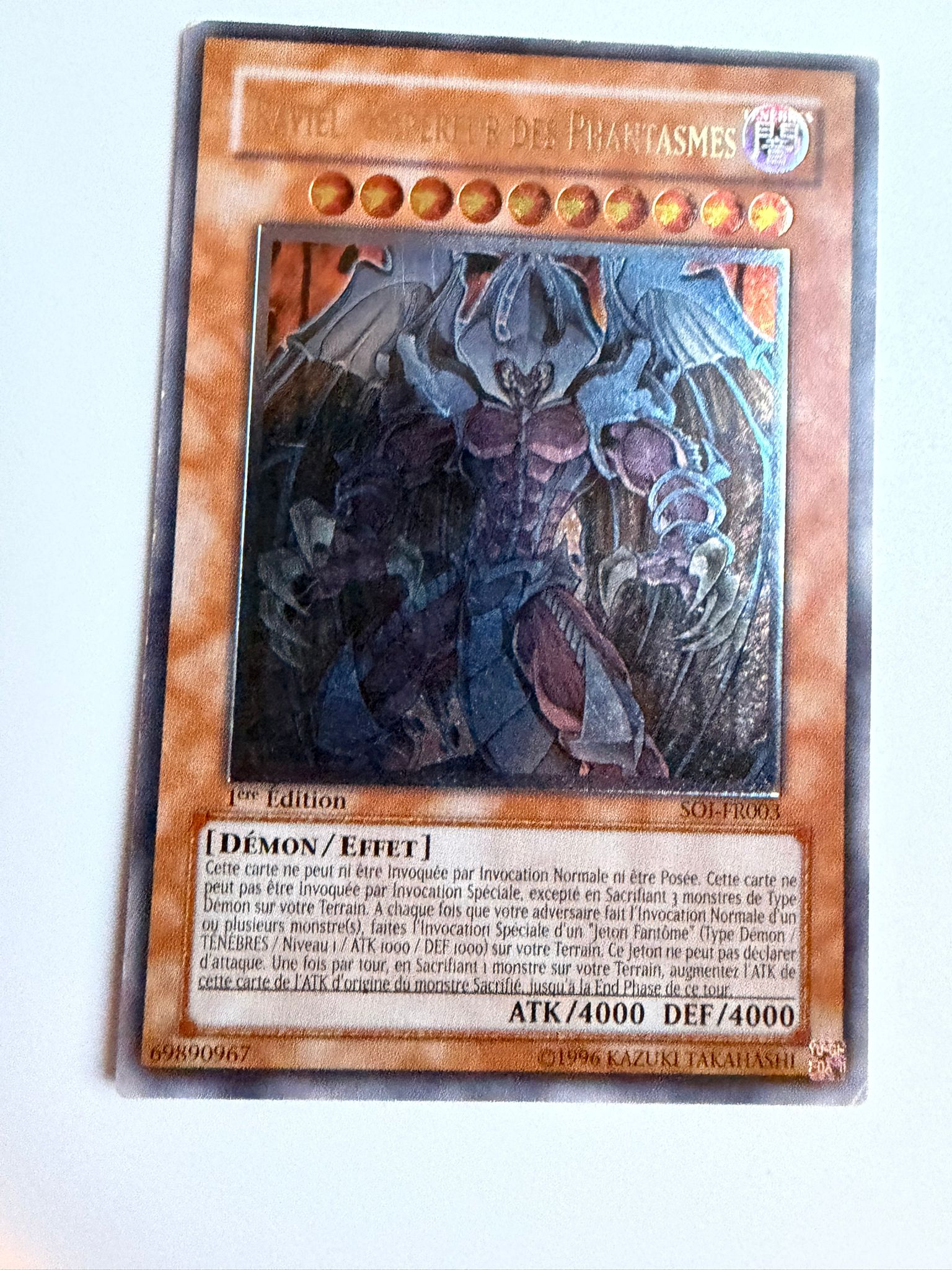 Raviel Empereur Des Phantasmes — verso