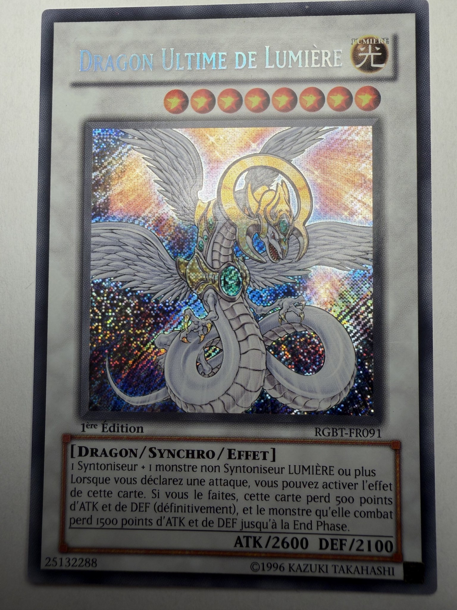 Dragon Ultime De Lumière