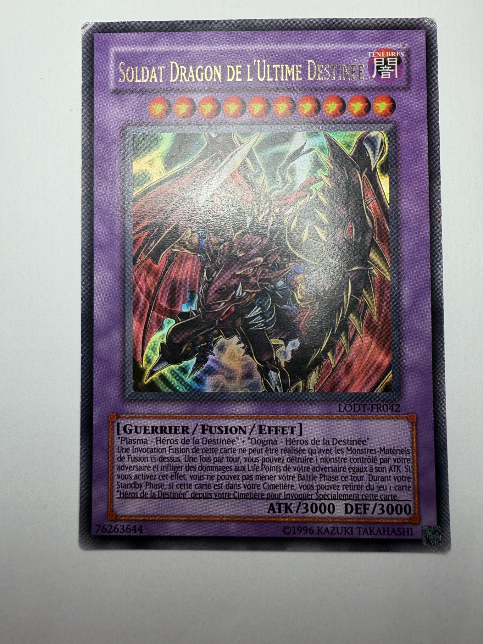 Soldat Dragon De L'Ultime Destinée