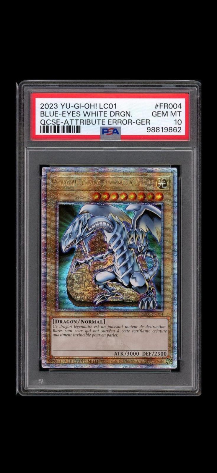 Dragon Blanc Aux Yeux Bleus